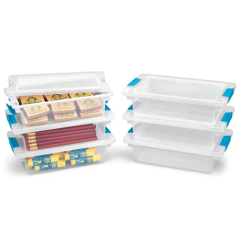 Store & Stack Bins - Set of 6