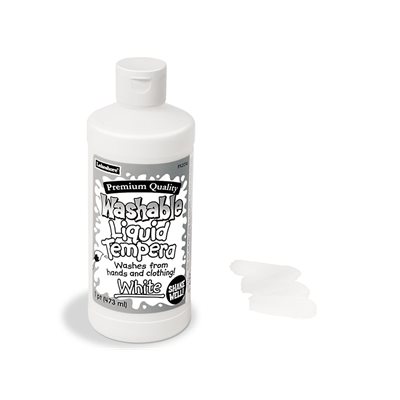 Washable Liquid Tempera - Pint - White