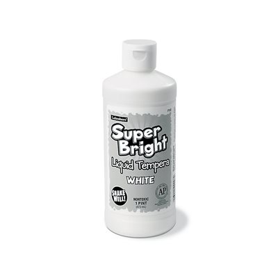 Tempera liquide super brillante 1 pinte-blanc Tempera liquide super brillante 1 pinte-blanc