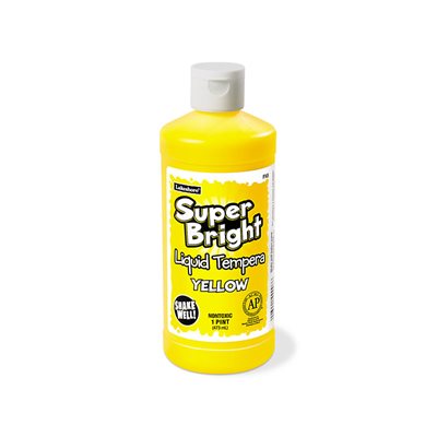 Tempera liquide super brillante 1 pinte-jaune