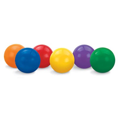 Balles d'activité 6" - Lot de 6