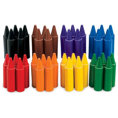 Crayons à frotter - Lot de 40 Crayons à frotter - Lot de 40