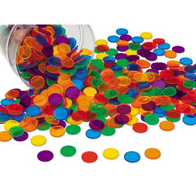 Puces de couleur translucide