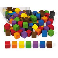 Cubes de couleur 1"