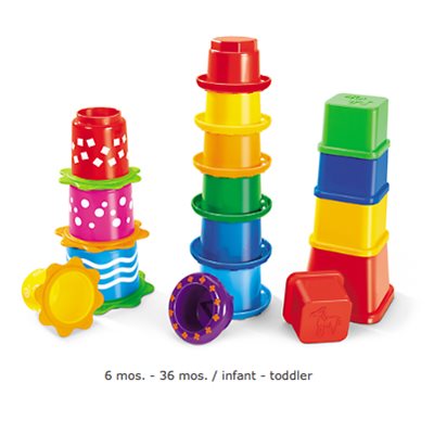 Jouets sensoriels Stack & Nest Jouets sensoriels Stack & Nest