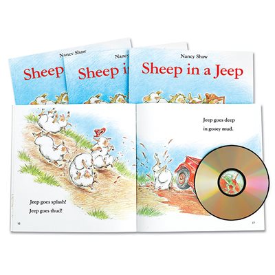 Sheep In A Jeep Cd Read-Along