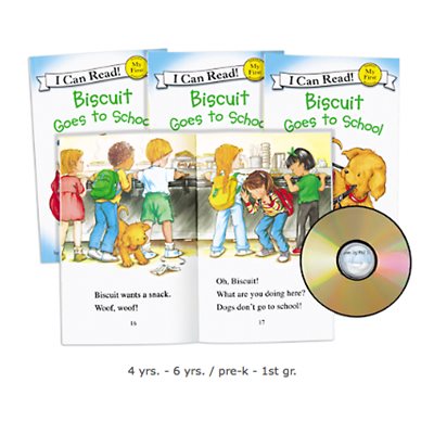Biscuit Goes To School Cd Read-Along