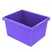 Poubelle de rangement pour salle de classe - 4 gallons, violet