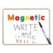 Magnetic Write & Wipe Lapboard