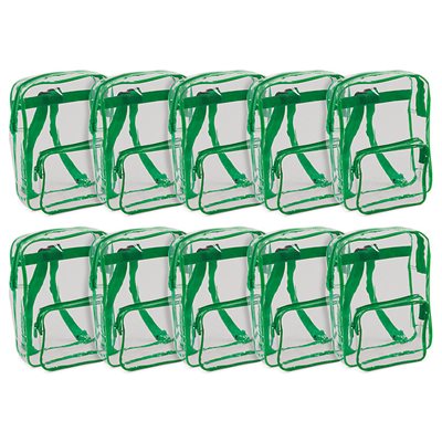 Take-Home Backpack Green - Set Of 10
