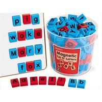 Magnetic Tub O' Letters