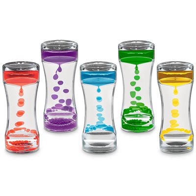 Visionneuses sensorielles liquides arc-en-ciel