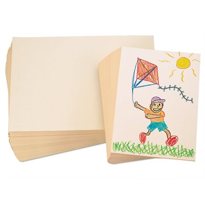 Manila Drawing Paper - 12" X 18"