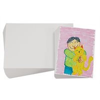 White Drawing Paper - 9" x 12"