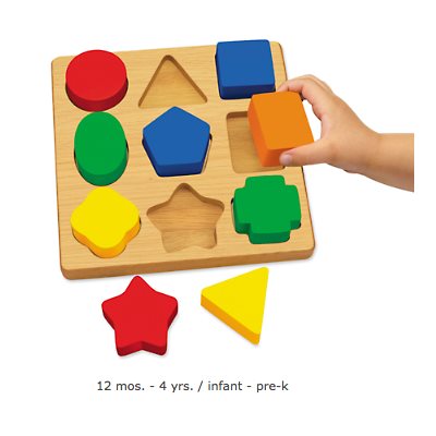 Puzzle de formes simples Puzzle de formes simples