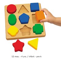 Puzzle de formes simples