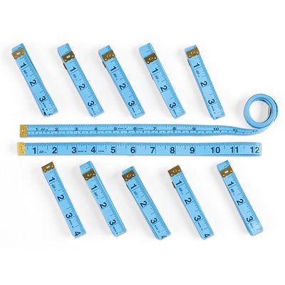 Rubans à Mesurer - Ensemble De 12 Rubans à Mesurer - Ensemble De 12