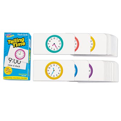 Telling Time Flash Cards