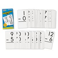 Subtraction Flash Cards 0-12