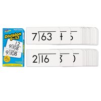 Division Flash Cards 0-12