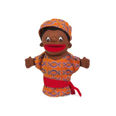 Marionnette fille nigériane Marionnette fille nigériane