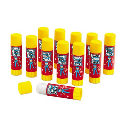 Wintergreen Jumbo Glue Sticks - Dozen