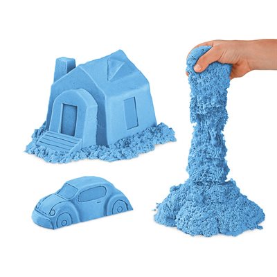 Coloured Mold & Play Sensory Sand-Blue