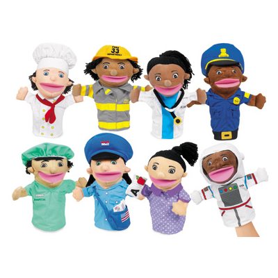 Parlons! Ensemble de marionnettes Community Helpers Parlons! Ensemble de marionnettes Community Helpers