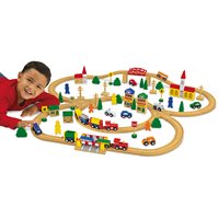 Classic Hardwood Train Set