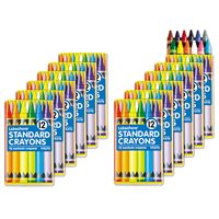 Standard Crayon Pack-12 Colour - Dozen