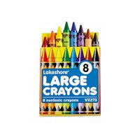 Large Crayon Pack - 8 Colour