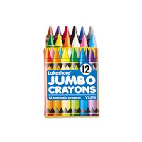 Jumbo Crayon Pack - 12 Colour