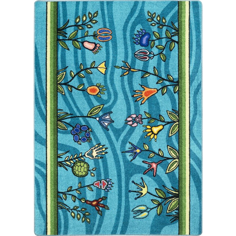 Garden of Relatives 7'8" x 10'9" Carpet - Rectangle*