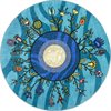Garden of Relatives 5'4" Carpet - Round*