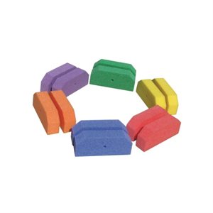 Supports de cerceau en mousse - Lot de 6 paires
