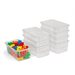 Clear-View Bins-Set of 8