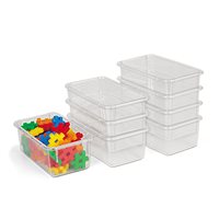 Clear-View Bins-Ensemble de 8